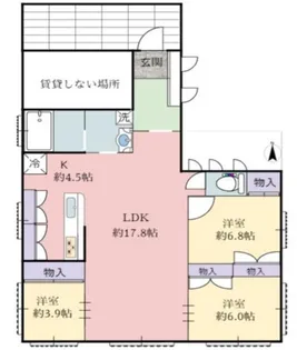東京都中野区野方4【一戸建】の間取り