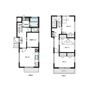 埼玉県川口市青木4【一戸建】の間取り