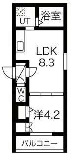 I maison Zaniah(アイメゾンザニア)【3階】の間取り