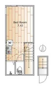 CIFA祐天寺【2階】の間取り