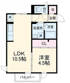 ALLES【2階】の間取り