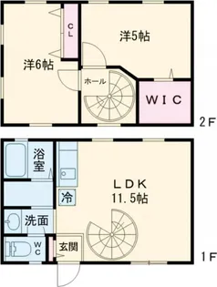 東京都練馬区早宮2【一戸建】の間取り