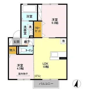 ウィルモア09【2階】の間取り