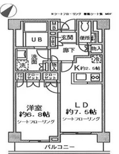 ファインステージ新横浜【2階】の間取り