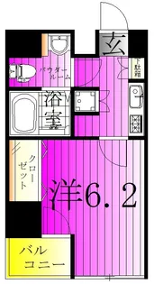 レオーネ金町【4階】の間取り