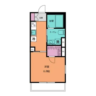 maison de B【3階】の間取り