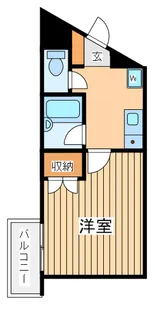 エルシーレジデンス川崎多摩【1階】の間取り