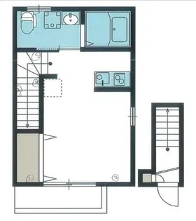 ハーモニックプレイス【2階】の間取り