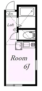 ユナイト七島スカイサンフラワー【1階】の間取り
