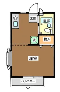 ハイツアシザワ【2階】の間取り