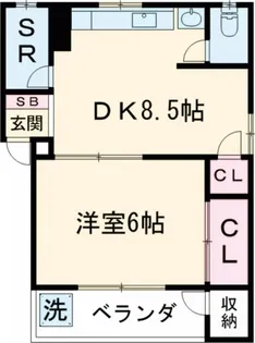 学大マンション【3階】の間取り