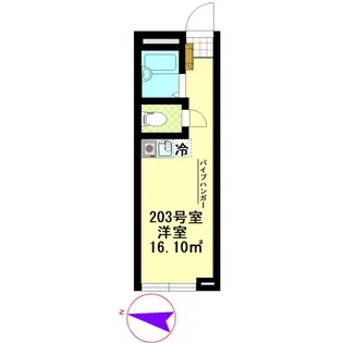ラ・テール武蔵野【2階】の間取り
