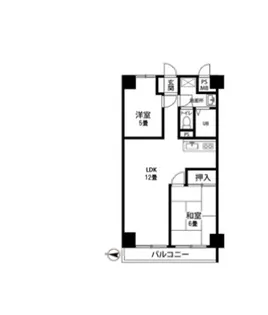 PLENDY南浦和【2階】の間取り