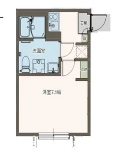 Agrande Odakyu-sagamiharaII(エイグラン小田急【2階】の間取り