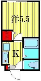 ストリングコート金町【1階】の間取り