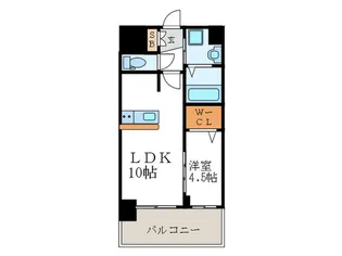 プレデコ-ト西京極【5階】の間取り