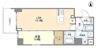 コンフォリア桜上水【2階】の間取り