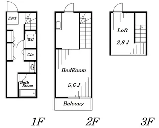 レガーロ千葉中央【1階】の間取り