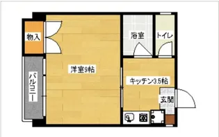 メゾンホソカワ【5階】の間取り