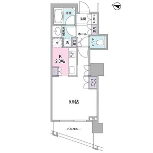 大崎ウエストシティタワーズ E棟【4階】の間取り