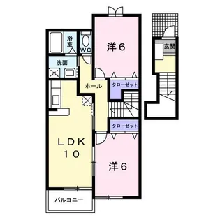 メゾン グレイス【2階】の間取り