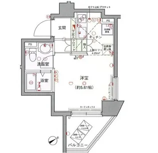 ラグジュアリーアパートメント文京千石02【6階】の間取り