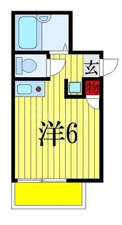 サンヒルズ川岸【2階】の間取り
