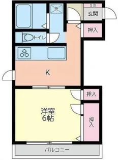 メゾン・ラ・スール【1階】の間取り