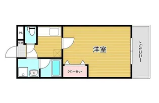 東古松S-1ビル【4階】の間取り