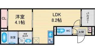 仮称)ハーモニーテラス新守山B【1階】の間取り