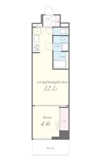 セフィーロ南千住【2階】の間取り
