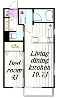 レミオ五番館【3階】の間取り