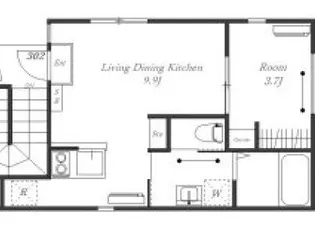 Tーazul岸根公園【3階】の間取り