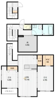 ファミリア【2階】の間取り