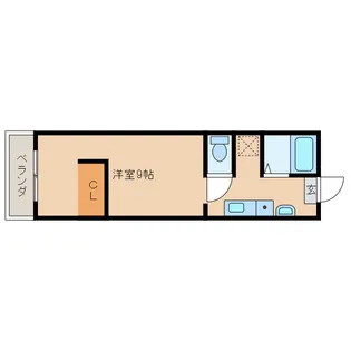クリアフォレストVII番館【2階】の間取り
