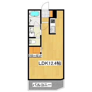 ロータス下荒田【2階】の間取り