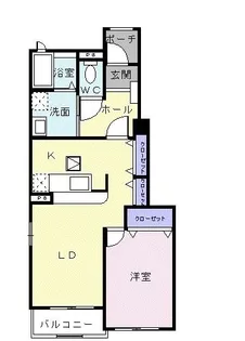 セレーノ・パラッツオ【1階】の間取り