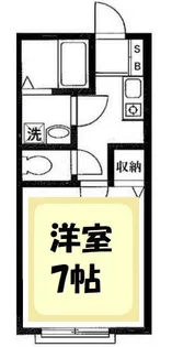 エレヴァートK【1階】の間取り