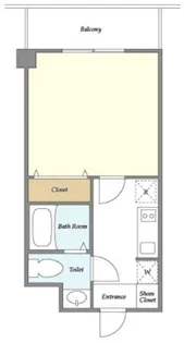 AYUTAKAII【3階】の間取り