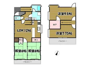 金本ビル【3階】の間取り