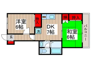 ADVANCE矢作【3階】の間取り