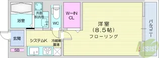 プルミエール中倉【3階】の間取り