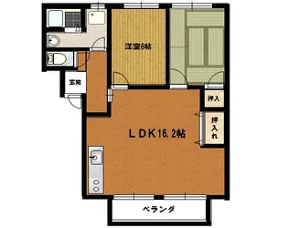 Sky-ARK35【1階】の間取り