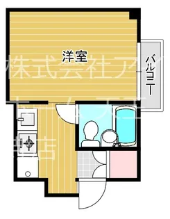 セレッソ帝塚山【3階】の間取り