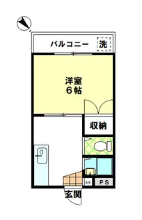 カーラウスたなか【3階】の間取り
