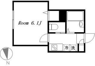 ル・グラン中野沼袋【3階】の間取り