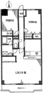 ヴィアードステージ【4階】の間取り