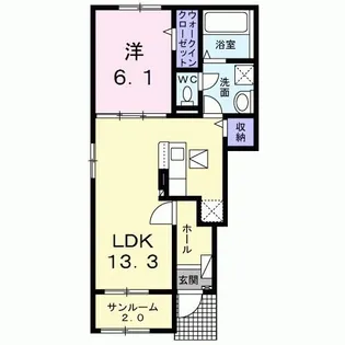 Happiness ASO I【1階】の間取り