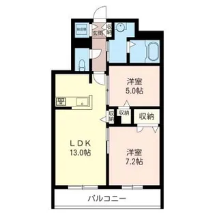 ブランシュ メゾン【3階】の間取り