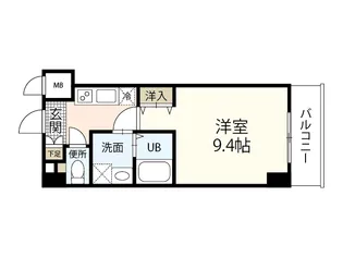 Kyowa residence koami【8階】の間取り